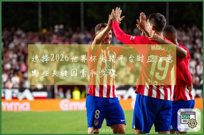 选择2026世界杯竞猜平台时应注意哪些关键因素和步骤